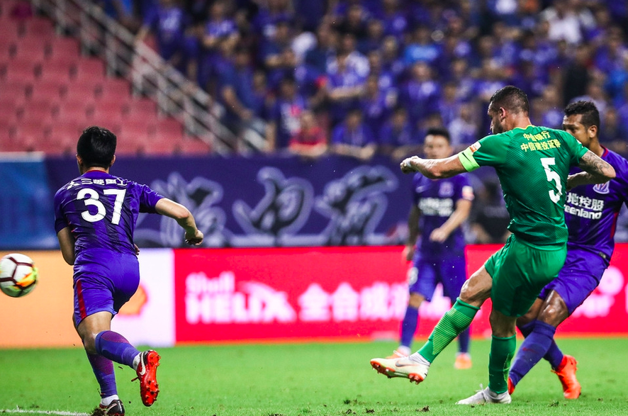 建业主场被上港绝平,遗憾丢分 建业主场被上港绝平,遗憾丢分