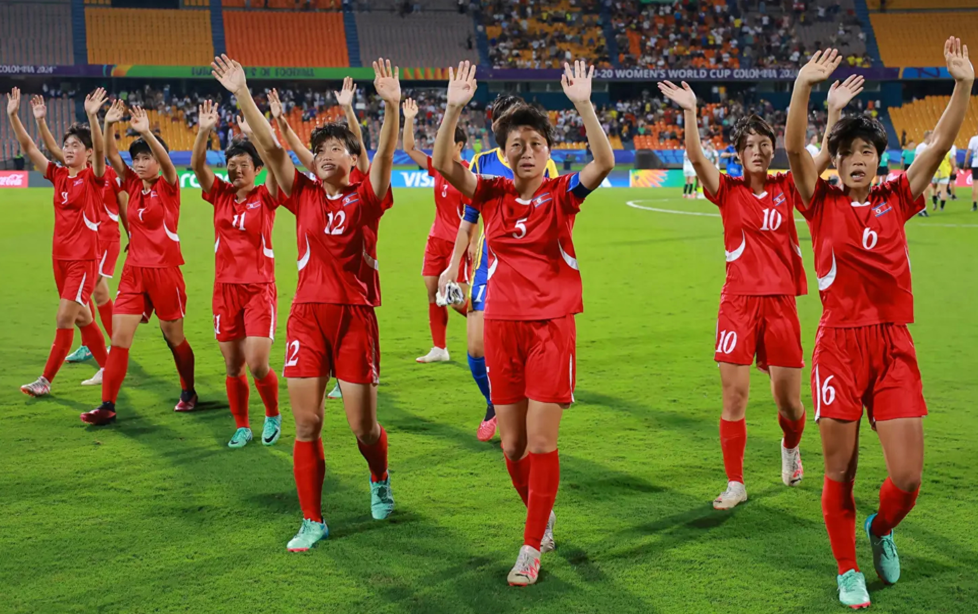 朝鲜球队完胜对手,晋级前景一片晴朗 朝鲜球队完胜对手,晋级前景一片晴朗