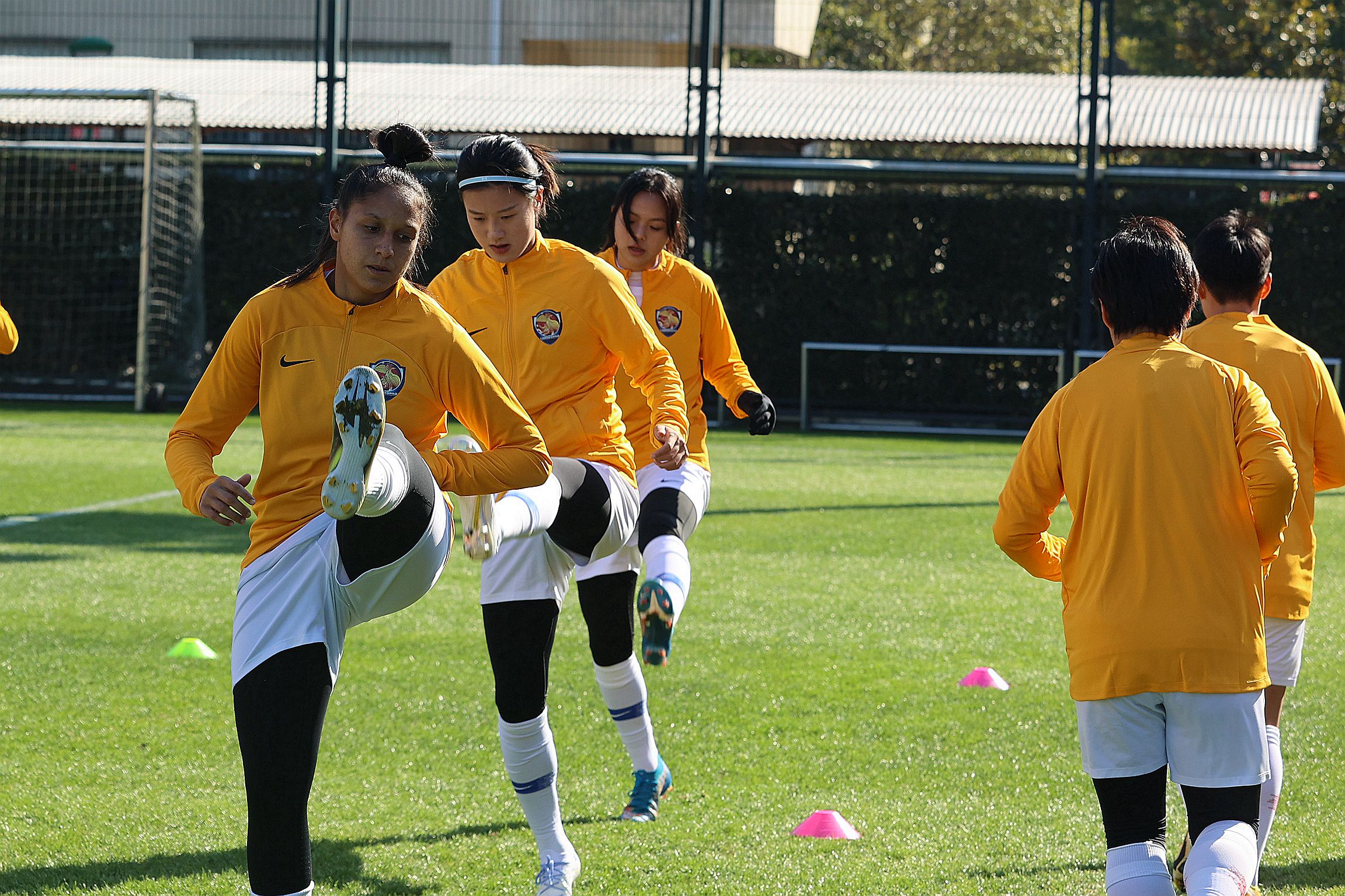 阿根廷女足士气高昂,备战重大比赛 阿根廷女足士气高昂,备战重大比赛