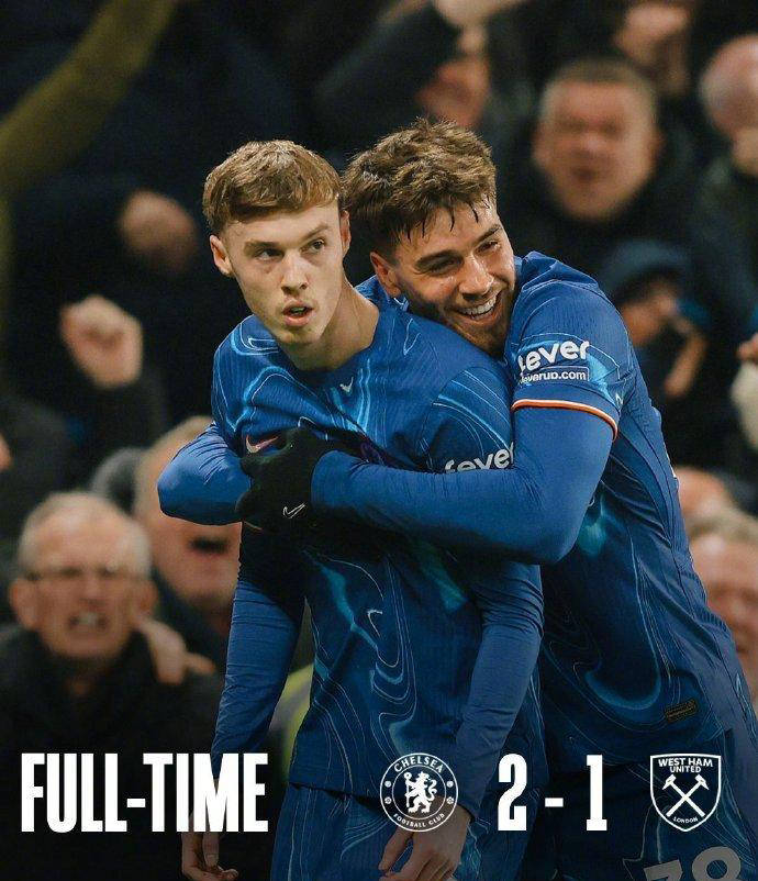 切尔西逆转战胜西汉姆，保持不败势头