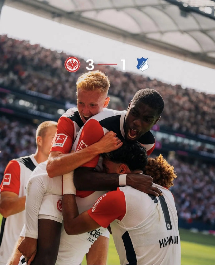 法兰克福球员发挥出色,实现多场比赛连胜 法兰克福球员发挥出色,实现多场比赛连胜