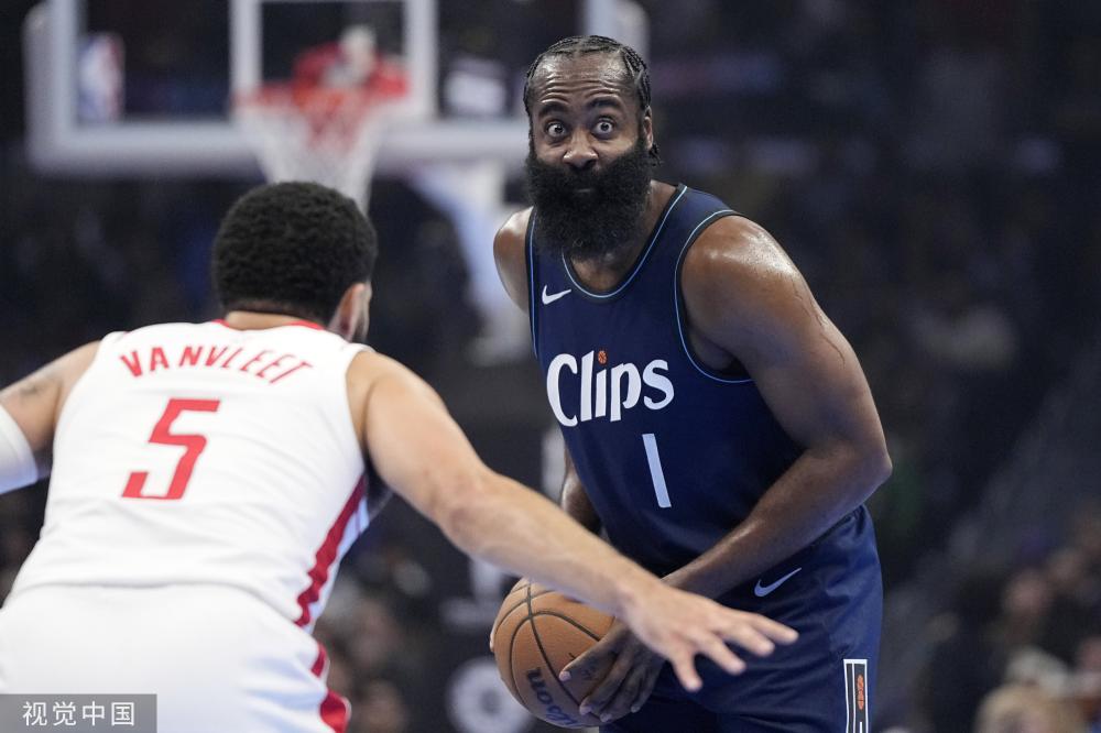 火箭大胜国王,哈登发挥神勇 火箭大胜国王,哈登发挥神勇