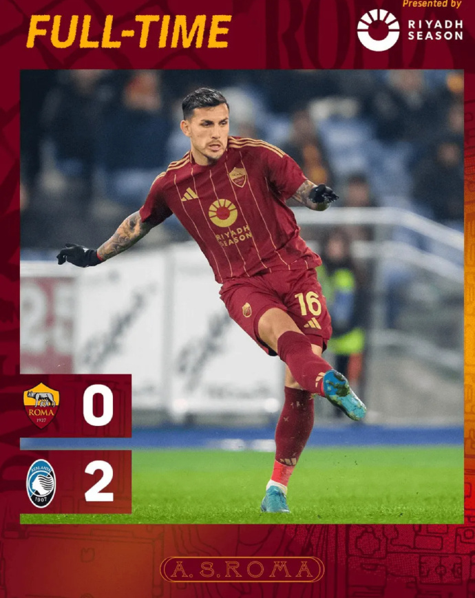 罗马后卫送出关键解围,守住优势取得胜利 罗马后卫送出关键解围,守住优势取得胜利